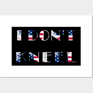 i don't kneel usa Posters and Art